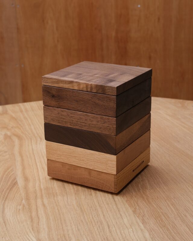 Stackable Wooden Boxes by Atelier 365