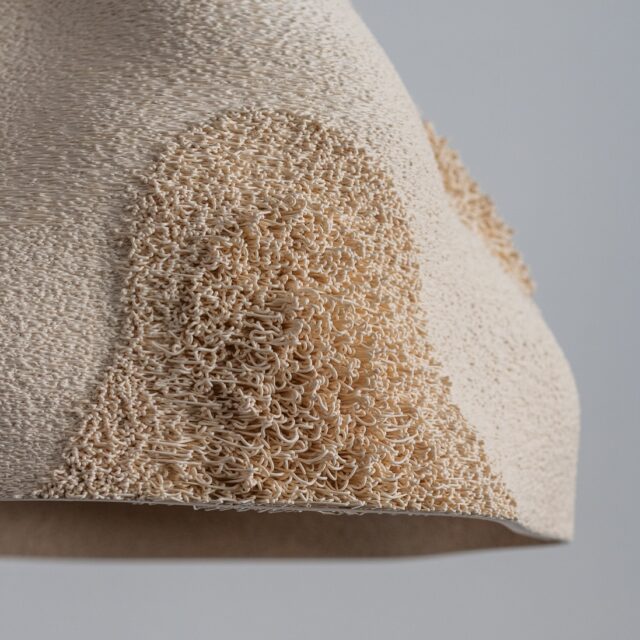 3D printed structured lamp (Bioplastic) by Crafting_Plastics