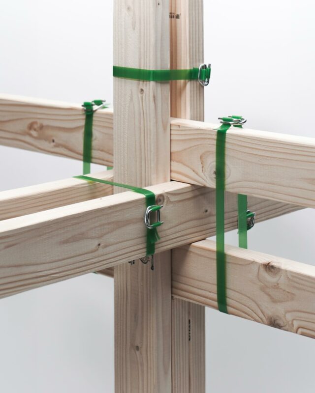 Reversible Wood Construction Method by Project (Un)Build