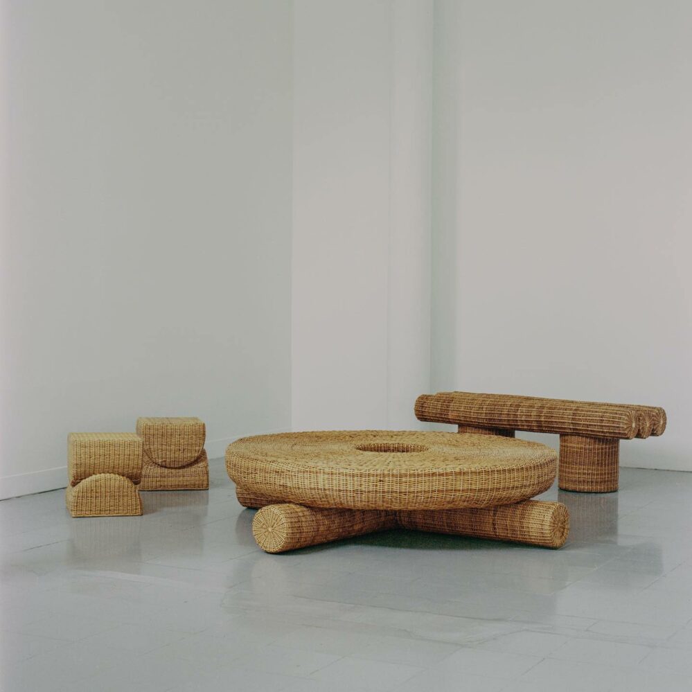 Yaré fibre pieces by Studio Fango