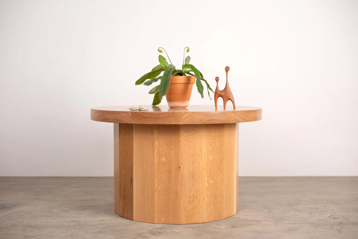 White Oak Coffee Table by Siosi Design